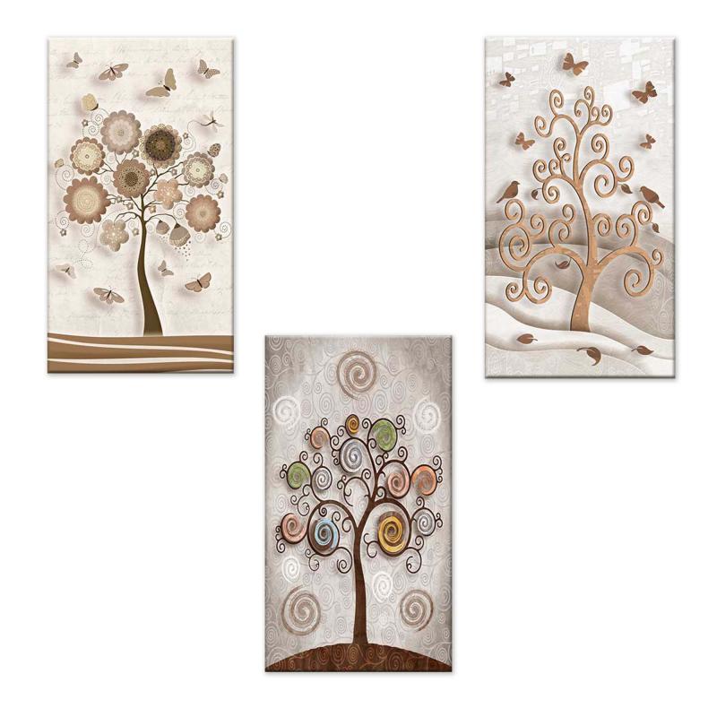 Set 3 pezzi Quadri su tela albero della vita Canvas Day 38x75 cm TREE del brand Lupia, categoria: Arredo e decorazioni > Quadri e Tele > Quadri su tela, disponibile su Vorreishop.