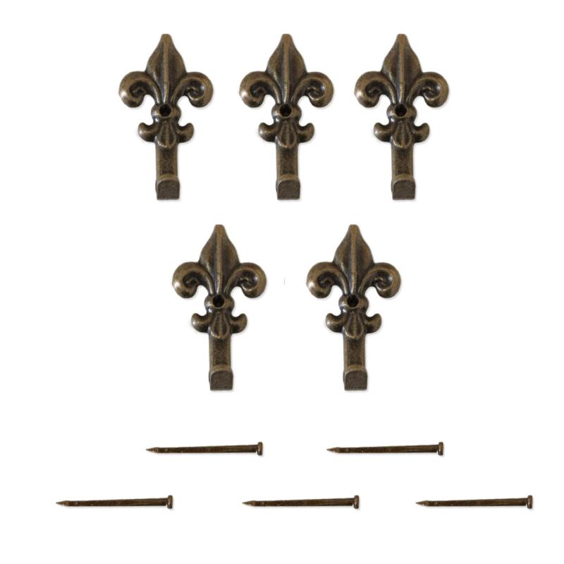 Kit 5 Ganci Per Quadro, Specchiera, Cornice, serie Bronzo GIGLIO 3,4x1,9 cm del brand Lupia, categoria: Bricolage e fai da te > Fai da te > Ganci Appendini, disponibile su Vorreishop.