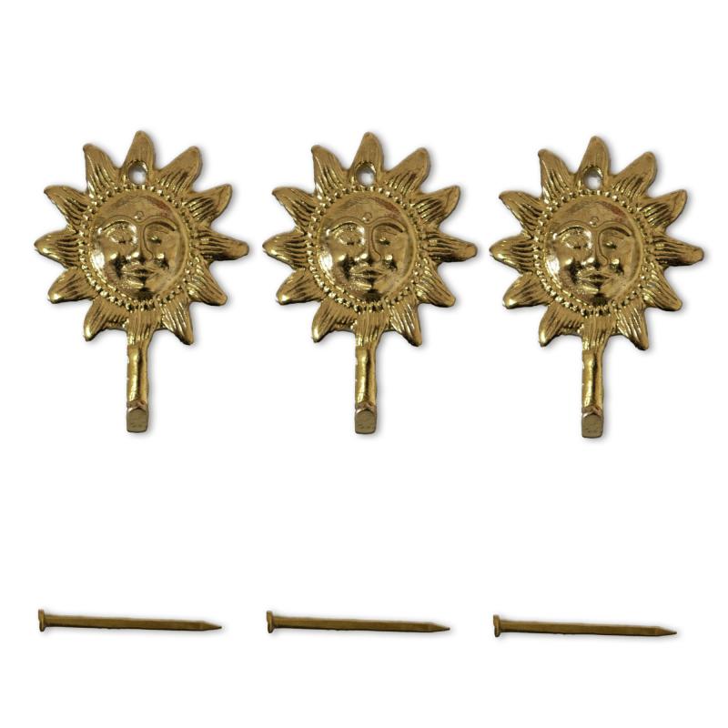 Kit 3 Ganci Per Quadro, Specchiera, Cornice, serie Oro SOLE 4,0x2,8 cm del brand Lupia, categoria: Bricolage e fai da te > Belle arti > Ganci per quadri e specchi, disponibile su Vorreishop.