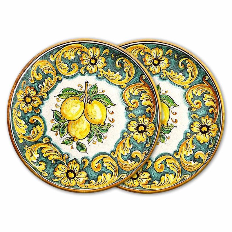 Sottotutto decorato in Legno Rotondo Sotto bicchiere, piatto, pentola Lemon LIMONI DI SICILIA - 20 cm Set 2 pz del brand Lupia, categoria: Tavola e cucina > Accessori per la Tavola > Sottopentole, Sottopiatti e Sottobicchieri, disponibile su Vorreishop.
