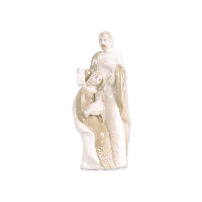 Statuetta NATIVITA' Sacra Famiglia del Natale decorazione natalizia presepe in Ceramica colorata Altezza 15,7 cm del brand Giardini di Marzo, categoria: Idee regalo e bomboniere > Oggettistica > Statuette Ceramica, disponibile su Vorreishop.