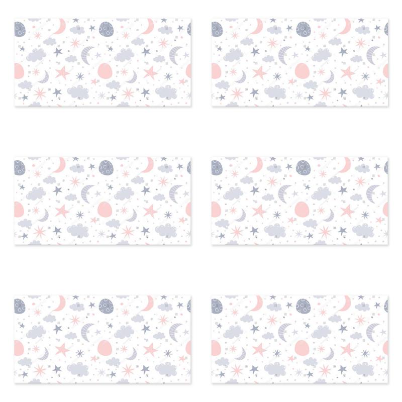 Set 6 pezzi Pannelli di Rivestimento parete e altre superfici Decorazione Modulare 50x100 cm BABY ASTRONOMY   del brand Lupia, categoria: Arredo e decorazioni > Decorazioni da parete > Pannelli di rivestimento, disponibile su Vorreishop.