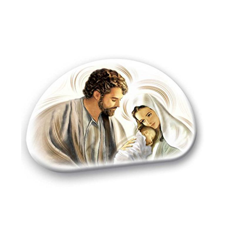 Bomboniera quadretto collezione Sacra Famiglia MEMORY LIGHT NATIVITY BROWN 15x21 cm del brand Lupia, categoria: Idee regalo e bomboniere > Bomboniere > Bomboniere Quadretti, disponibile su Vorreishop.