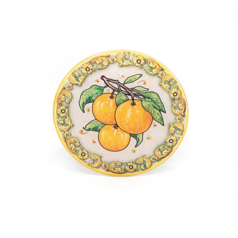 Sottopentola in Vetro temperato, stampato a colori Collezione FRUIT diametro 21 cm - FRUIT 2 del brand Lupia, categoria: Idee regalo e bomboniere > Bomboniere > Bomboniere Segnaposto, disponibile su Vorreishop.