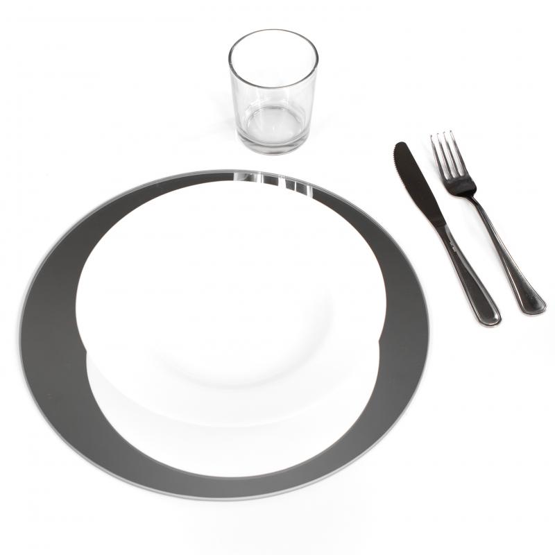 Specchio circolare, tondo a filo lucido  - diametro 32,5 cm del brand Lupia, categoria: Complementi d'arredo > Specchi e specchiere > Specchi da parete.