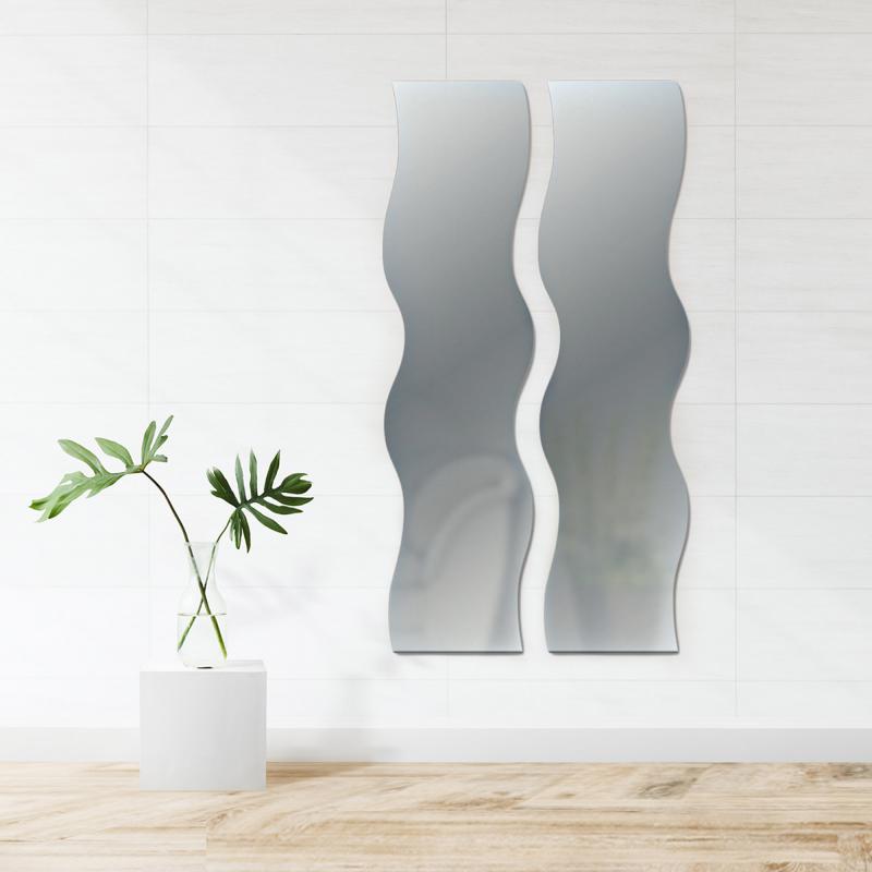 Specchio da parete ONDA a filo lucido  - 38x160 cm del brand Lupia, categoria: Complementi d'arredo > Specchi e specchiere > Specchi da parete.