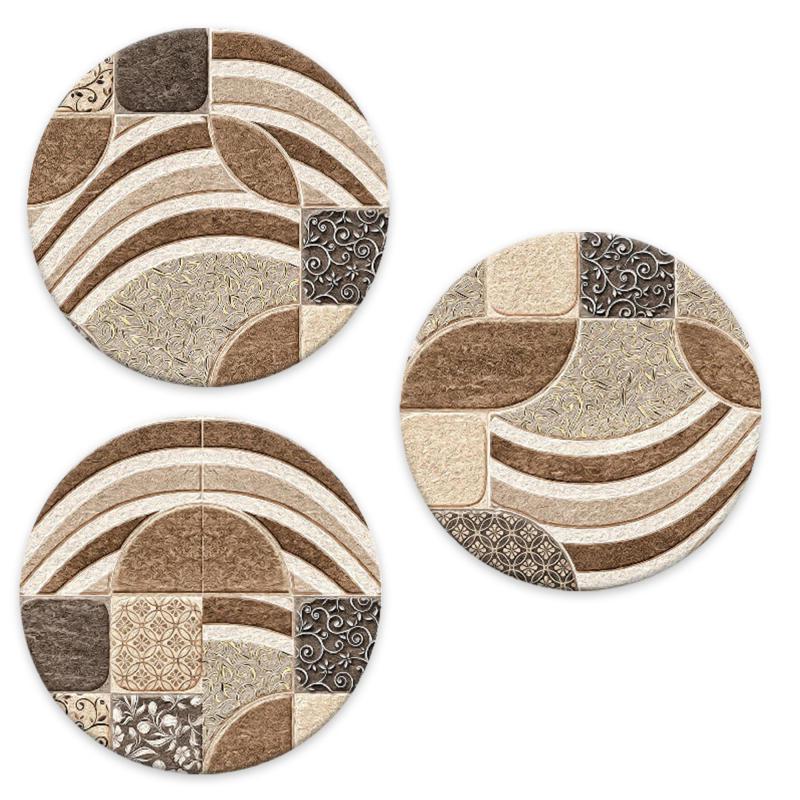 SOTTOTUTTO Rotondo Collezione LEAVES TILES Set assortito Sottobicchiere, Sottopiatto o Sottopentola, segnaposto, bomboniera in legno decorato con stampa - 108 pz  Ã˜ 10 cm sotto bicchieri del brand Lupia, categoria: Idee regalo e bomboniere > Bomboniere > Bomboniere Segnaposto, disponibile su Vorreishop.