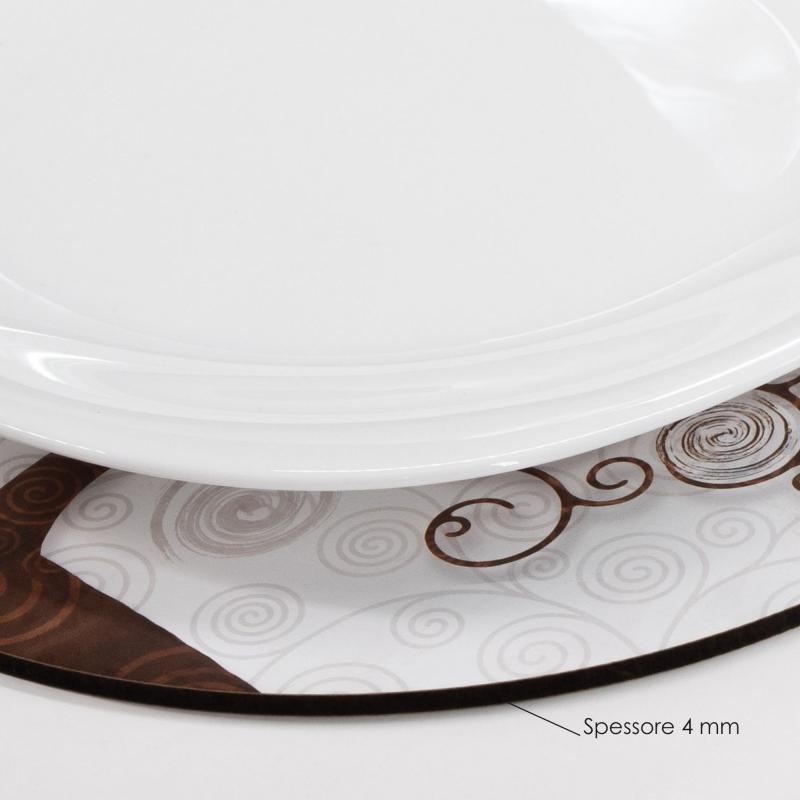 Sottotutto decorato Albero della vita in Legno Rotondo Sotto bicchiere, piatto, pentola TREE WHITE - 10 cm Set 3 pz del brand Lupia, categoria: Collezioni > TREE stile Albero della Vita > TREE stile Albero della Vita.