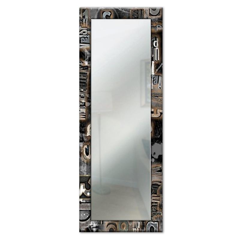 Specchio da parete lungo Moderno VINTAGE 44x127 cm con cornice stampata - Vintage  Black del brand Lupia, categoria: Complementi d'arredo > Specchi e specchiere > Specchi da parete, disponibile su Vorreishop.