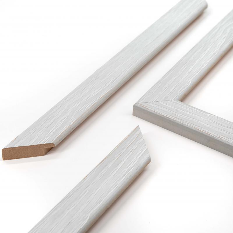 Specchio da parete MIRROR SHABBY CHIC 40x65 cm colore Grigio del brand Lupia, categoria: Complementi d'arredo > Specchi e specchiere > Specchi da parete.