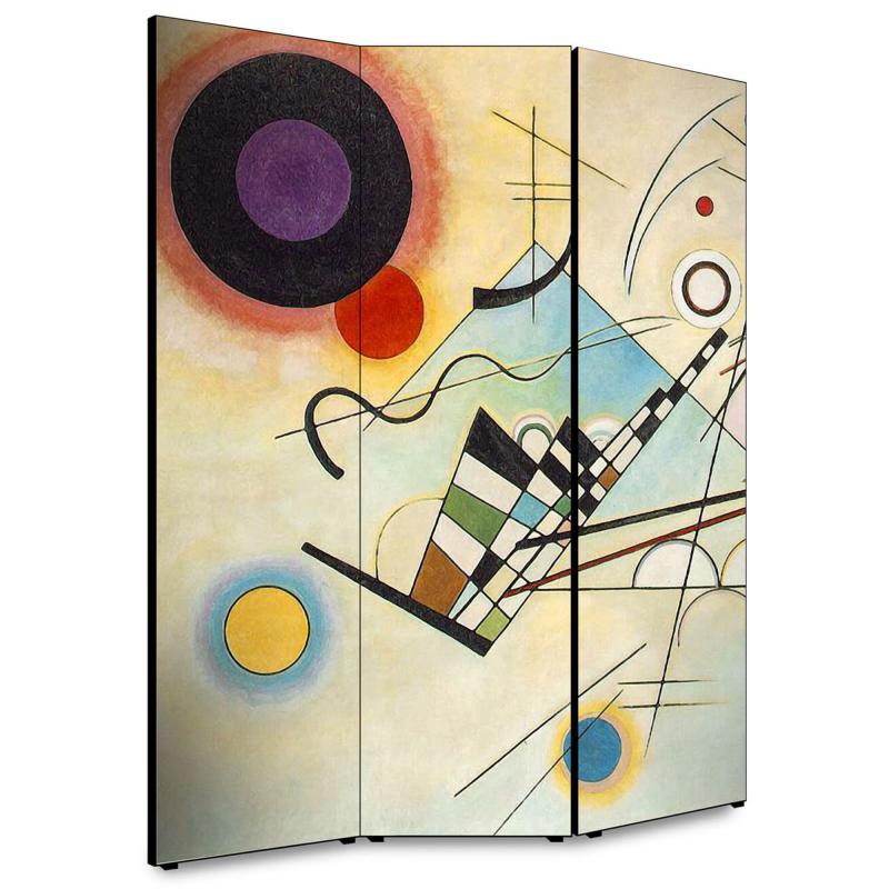 Separe' per interni, Divisorio 135,6 x H 176 x P 3,1 cm COMPOSITION 8 paravento 3 Ante in legno con Tele stampate fronte retro Soggetto unico del brand Lupia, categoria: Complementi d'arredo > Paraventi e separÃ¨ > Paraventi decorativi bifacciali, disponibile su Vorreishop.