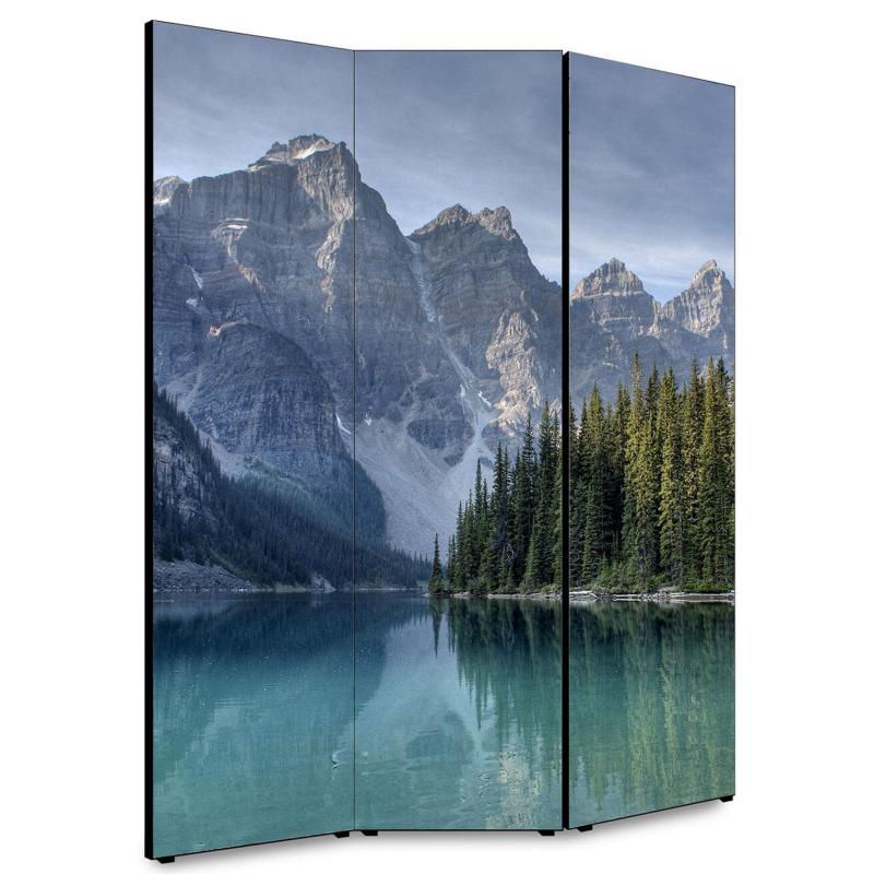 Separe' per interni, Divisorio 135,6 x H 176 x P 3,1 cm ALASKA paravento 3 Ante in legno con Tele stampate fronte retro Soggetto unico del brand Lupia, categoria: Complementi d'arredo > Paraventi e separÃ¨ > Paraventi decorativi bifacciali, disponibile su Vorreishop.