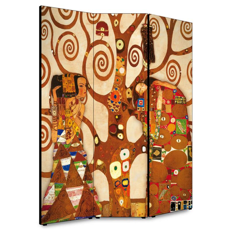 Separe' per interni, Divisorio 135,6 x H 176 x P 3,1 cm L'ALBERO DELLA VITA paravento 3 Ante in legno con Tele stampate fronte retro Soggetto unico del brand Lupia, categoria: Complementi d'arredo > Paraventi e separÃ¨ > Paraventi decorativi bifacciali, disponibile su Vorreishop.