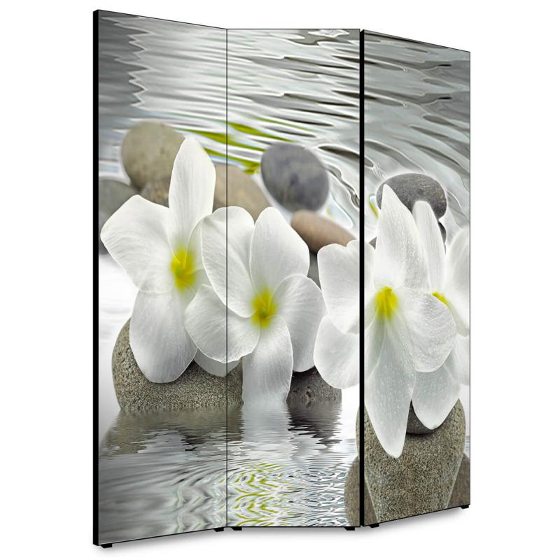 Separe' per interni, Divisorio 135,6 x H 176 x P 3,1 cm FLOWER paravento 3 Ante in legno con Tele stampate fronte retro Soggetto unico del brand Lupia, categoria: Complementi d'arredo > Paraventi e separÃ¨ > Paraventi decorativi bifacciali, disponibile su Vorreishop.