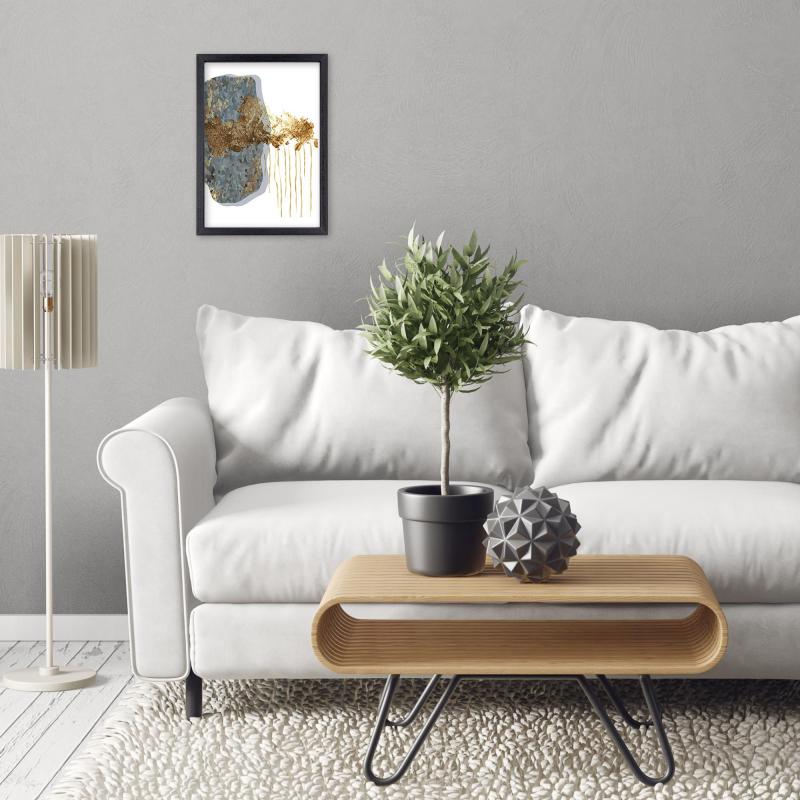 Cornice foto legno KRONOS Nera, per stampe, pergamene diplomi, poster, quadri moderni - 70x100 cm PLEX del brand Lupia, categoria: Arredo e decorazioni > Cornici e Portafoto > Cornici portafoto da parete.