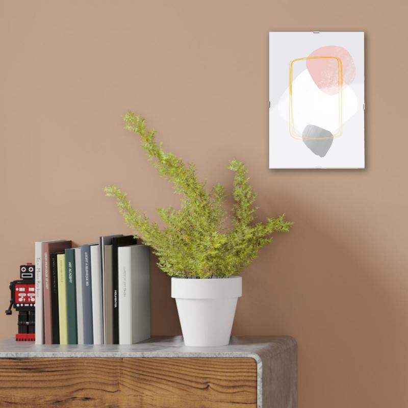 Cornice a Giorno APPLY con pannello frontale in Crilex per foto, documenti, pergamene, diplomi, stampe artistiche, poster, quadri moderni - 13x18 cm del brand Lupia, categoria: Arredo e decorazioni > Cornici e Portafoto > Cornici portafoto da parete.