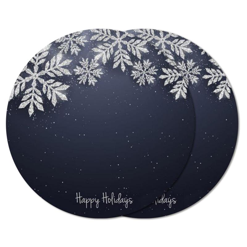 Sottotutto decorato Blu in Legno Rotondo Sotto bicchiere, piatto, pentola Natale CHRISTMAS D Happy Holidays - 20 cm Set 2 pz del brand Lupia, categoria: Tavola e cucina > Accessori per la Tavola > Sottopentole, Sottopiatti e Sottobicchieri, disponibile su Vorreishop.