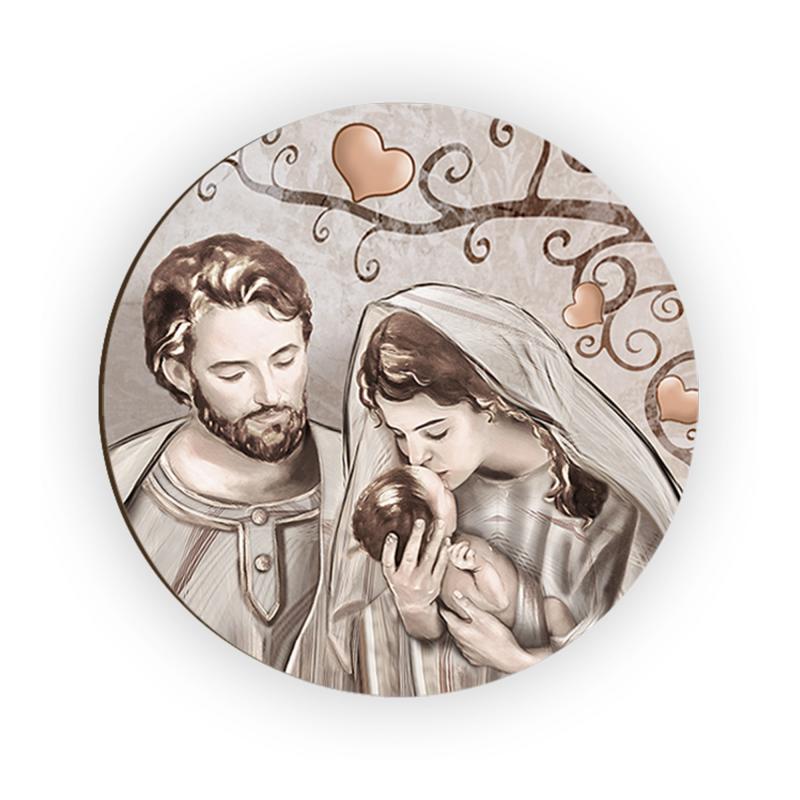 Calamita, MAGNETI in Legno Set da 24 PEZZI D.4,5 cm MARY'S TREE, segnaposto ricordino regalo, bomboniera confettata, pensierino Matrimonio sacra famiglia del brand Lupia, categoria: Idee regalo e bomboniere > Oggettistica > Magneti, disponibile su Vorreishop.