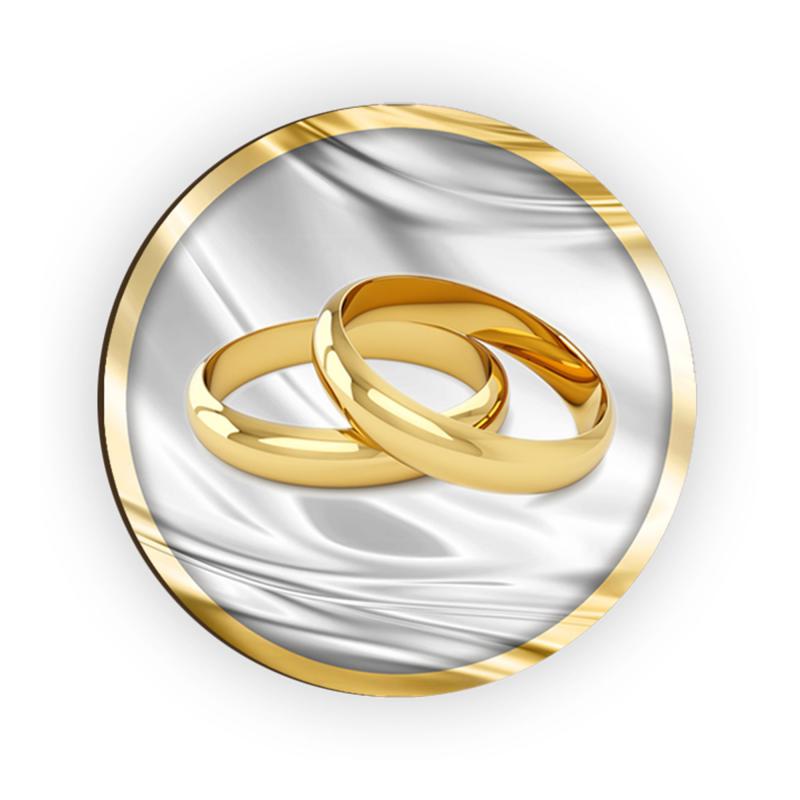 Calamita, MAGNETI in Legno Set da 24 PEZZI D.4,5 cm MATRIMONIO GOLD, segnaposto ricordino regalo, bomboniera confettata, pensierino anniversario del brand Lupia, categoria: Idee regalo e bomboniere > Bomboniere > Bomboniere Segnaposto, disponibile su Vorreishop.