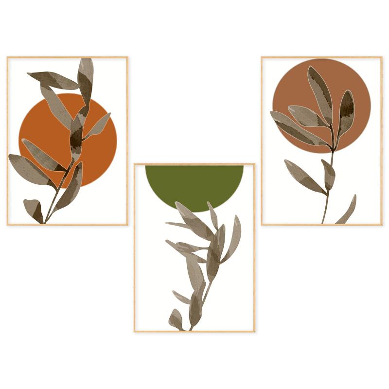 Set con 3 POSTER Quadri moderni ZEN LEAVES A3 29,7x42 cm ART PRINTS METAL finitura metallizzata soggiorno, camera da letto, astratti, SENZA CORNICE del brand Lupia, categoria: Arredo e decorazioni > Poster > Poster Art Prints Metal, disponibile su Vorreishop.