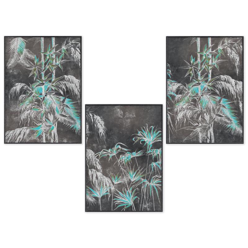 Set con 3 POSTER Quadri moderni EXSOTIC PLANTS MIX A3 29,7x42 ART PRINTS METAL finitura metallizzata soggiorno camera da letto, astratti SENZA CORNICE del brand Lupia, categoria: Arredo e decorazioni > Poster > Poster Art Prints Metal, disponibile su Vorreishop.