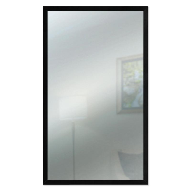 Lupia Specchio da parete moderno 38x63 cm con cornice OPTICAL Nera design sottile in legno del brand Lupia, categoria: Complementi d'arredo > Specchi e specchiere > Specchi da parete, disponibile su Vorreishop.