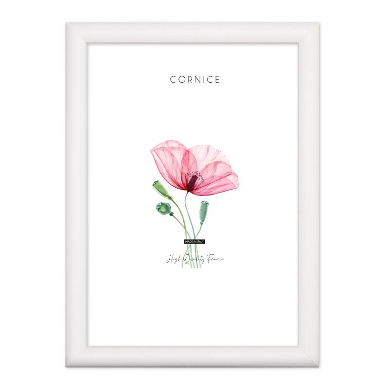 Cornice portafoto in legno da parete PIATTINA BIANCA, per foto, stampe artistiche, poster, quadri moderni - 18x24 cm del brand Lupia, categoria: Arredo e decorazioni > Cornici e Portafoto > Cornici portafoto da parete, disponibile su Vorreishop.