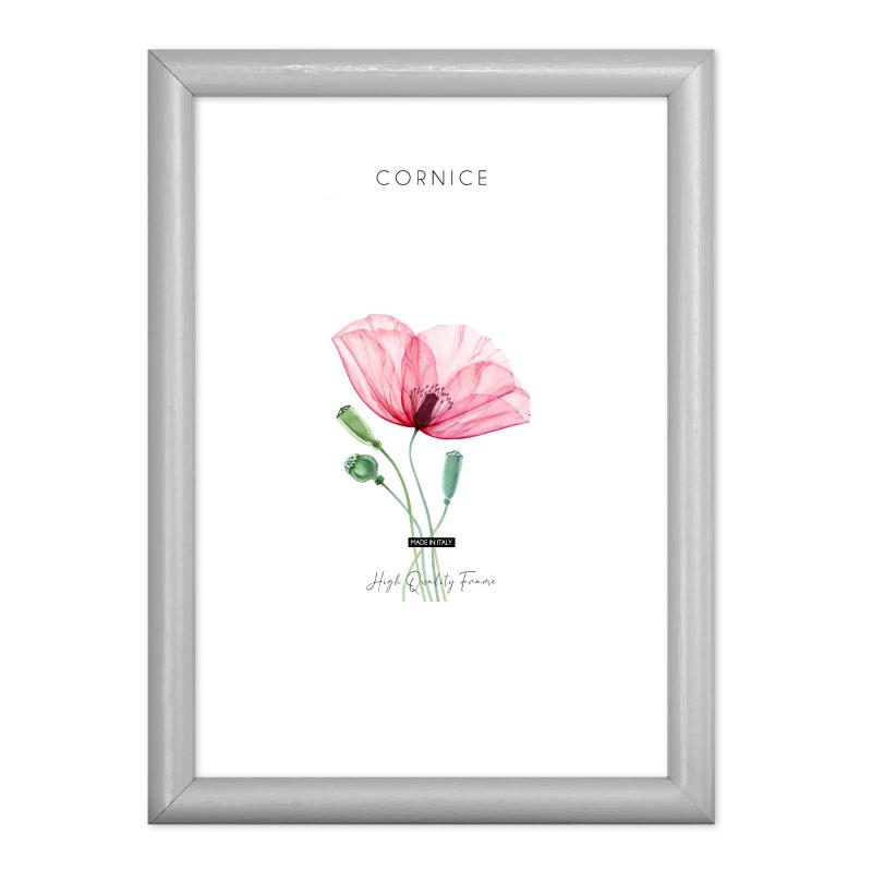 Cornice portafoto in legno da parete PIATTINA GRIGIA, per foto, stampe artistiche, poster, quadri moderni - 15x20 cm del brand Lupia, categoria: Arredo e decorazioni > Cornici e Portafoto > Cornici portafoto da parete, disponibile su Vorreishop.