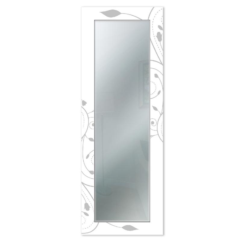 Specchio da parete lungo moderno Mirror Fantasy STELI GREY 44x127 cm con cornice stampata del brand Lupia, categoria: Complementi d'arredo > Specchi e specchiere > Specchi da parete, disponibile su Vorreishop.