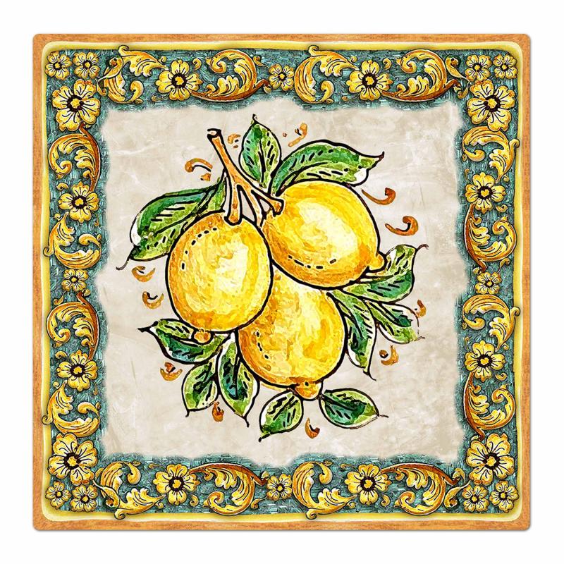 Sottotutto decorato con stampa a colori in Legno QUADRATO Sotto bicchiere, piatto, pentola con varie dimensioni - 32x32 cm FRUIT 3 del brand Lupia, categoria: Tavola e cucina > Accessori per la Tavola > Sottopentole, Sottopiatti e Sottobicchieri, disponibile su Vorreishop.