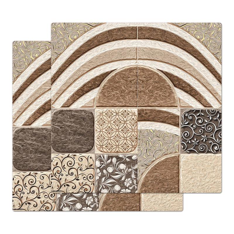 Sottotutto decorato con stampa a colori in Legno QUADRATO Sotto bicchiere, piatto, pentola con varie dimensioni - 20x20 cm Set 2 pz LEAVES TILES C del brand Lupia, categoria: Tavola e cucina > Accessori per la Tavola > Sottopentole, Sottopiatti e Sottobicchieri, disponibile su Vorreishop.