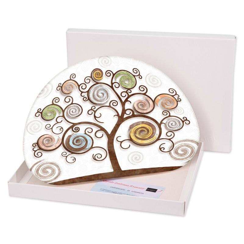 Bomboniera con Scatola bianca Quadretto in legno MEMORY Albero della Vita TREE WHITE 15x21 cm, idea regalo per Matrimonio Cresima Comunione Battesimo Anniversario Compleanno del brand Lupia, categoria: Idee regalo e bomboniere > Bomboniere > Bomboniere Quadretti, disponibile su Vorreishop.