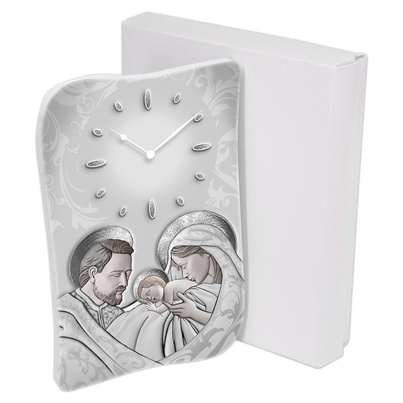 Bomboniera con Scatola bianca OROLOGIO GEA da parete o tavolo in legno stampato THE KISS SHABBY GREY 15x21 cm idea regalo per Matrimonio Cresima Comunione Battesimo Anniversario Compleanno del brand Lupia, categoria: Idee regalo e bomboniere > Bomboniere > Bomboniere Orologi, disponibile su Vorreishop.