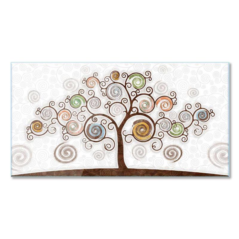 Lupia - Quadro Moderno Stampa su Vetro Temperato GLASS THREE WHITE | Alta Definizione e Lucentezza di Colori | Design Elegante per Soggiorno, Camera, Ufficio | Facile da Appendere, 73x139 cm, Vetro del brand Lupia, categoria: Arredo e decorazioni > Quadri e Tele > Quadri su vetro.