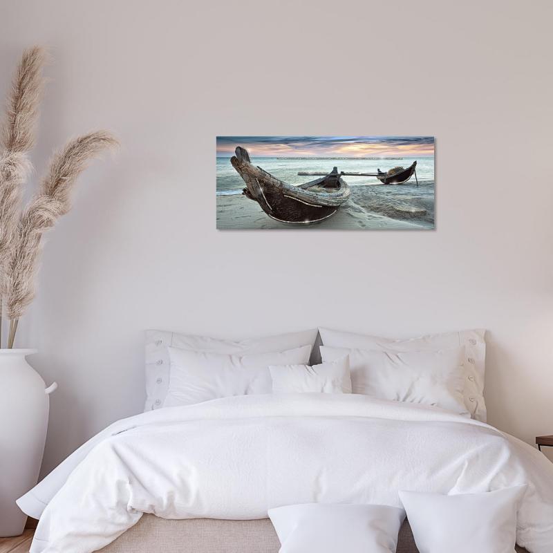 Quadro su tela con glitter BRILLANT CANOE - 52X122 cm del brand Lupia, categoria: Arredo e decorazioni > Quadri e Tele > Quadri su tela.