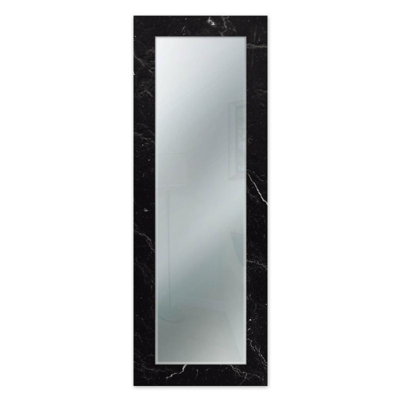 Specchio da parete lungo moderno Mirror Fantasy MARMO NERO 44x127 cm con cornice stampata, specchiera per camera da letto, soggiorno, ingresso del brand Lupia, categoria: Complementi d'arredo > Specchi e specchiere > Specchi stampati, disponibile su Vorreishop.