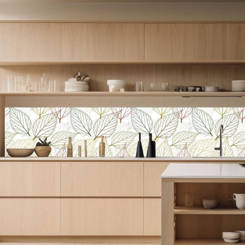 Lupia Pannello Paraschizzi Schienale Cucina con decorazione stampata, TROPICAL LEAVES, in Alluminio composito, Facile da applicare, Lavabile Ignifugo Resistente all'Acqua - 120xH62,5 cm del brand Lupia, categoria: Arredo e decorazioni > Decorazioni da parete > Pannelli retro Cucina, disponibile su Vorreishop.