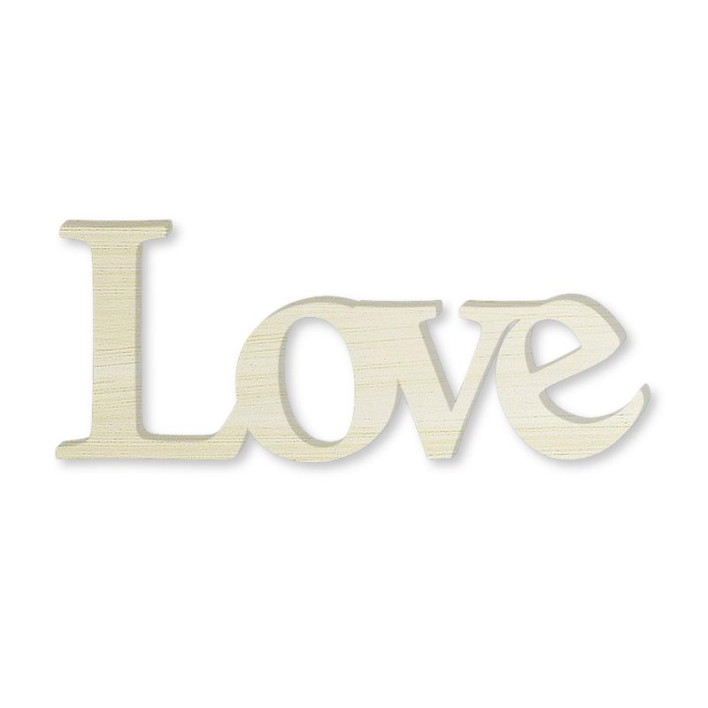Woodwrite Shabby Love,Scritta in Legno, Shabby, 45x20x1 cm del brand Lupia, categoria: Arredo e decorazioni > Decorazioni da parete > Scritte da parete, disponibile su Vorreishop.
