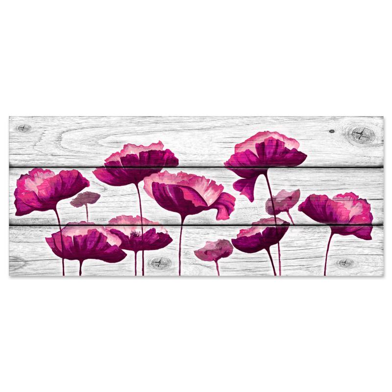 Lupia - Quadro moderno Stampa su Legno MDF BOARD 40x90 cm, stile stampa su assi legno, Per Soggiorno, bar, cucina, caffetteria, pub - BLUEBELL WHITE del brand Lupia, categoria: Arredo e decorazioni > Quadri e Tele > Quadri su Legno, disponibile su Vorreishop.