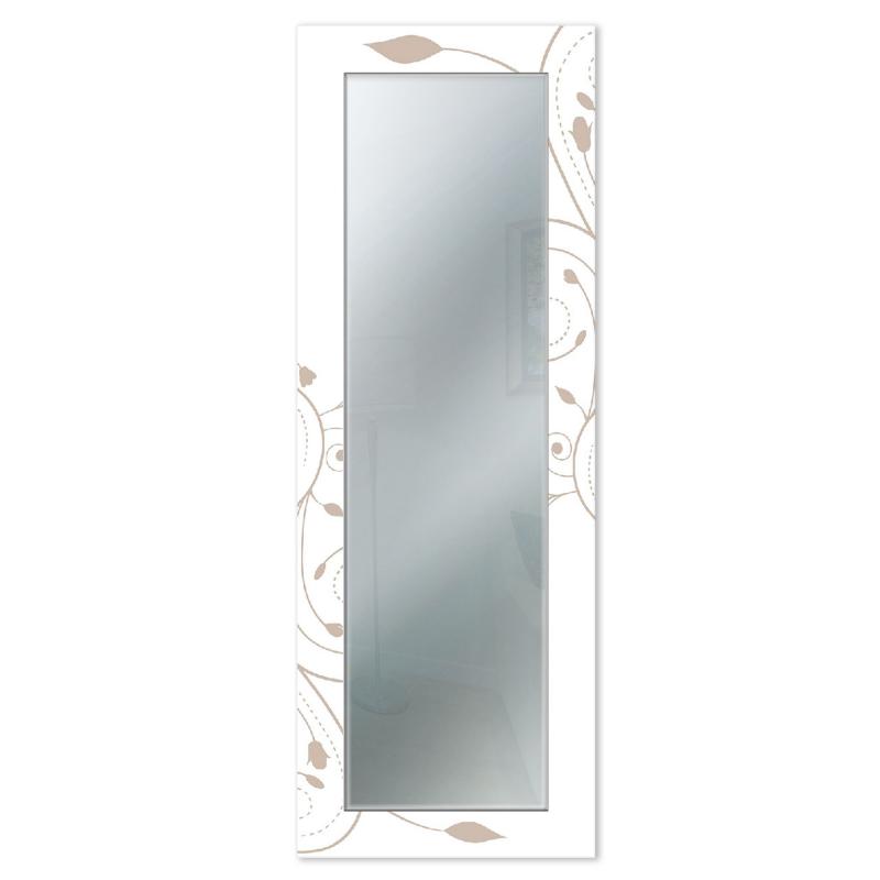Specchio da parete lungo moderno Mirror Fantasy STELI BROWN 52x152 cm con cornice stampata, specchiera per camera da letto, soggiorno, ingresso del brand Lupia, categoria: Complementi d'arredo > Specchi e specchiere > Specchi da parete, disponibile su Vorreishop.