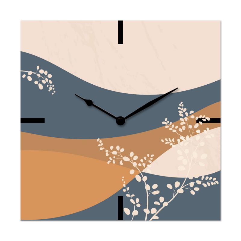 Lupia - Orologio da Parete in Legno ecologico, con stampa ORIENTAL STYLE BEIGE, 30x30 cm, Made in Italy, Movimento a Quarzo, Alimentato a Batteria non inclusa, Adatto a Tutti gli Stili di Casa del brand Lupia, categoria: Complementi d'arredo > Orologi > Orologi da parete, disponibile su Vorreishop.