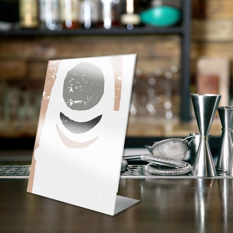 Lupia - Portadocumenti in Acrilico trasparente KRYSTAL 10x15 cm Verticale da tavolo | Spessore 1,3 mm | Acrilico, Realizzato in Italia del brand Lupia, categoria: Idee regalo e bomboniere > Oggettistica > Portadocumenti in Acrilico.