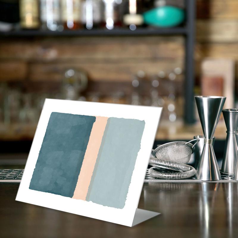 Lupia - Portadocumenti in Acrilico trasparente KRYSTAL |15x20 cm Orizzontale da tavolo | Spessore 1,3 mm | Acrilico, Realizzato in Italia del brand Lupia, categoria: Idee regalo e bomboniere > Oggettistica > Portadocumenti in Acrilico.