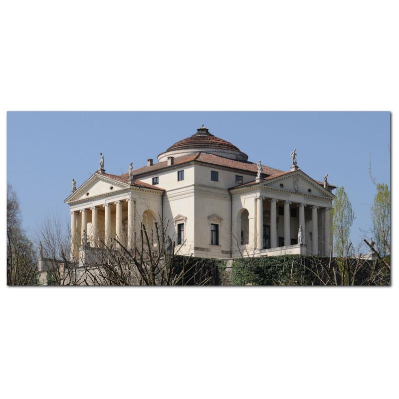 Lupia - Quadro moderno su Tela Canvas DEEP 65X143 cm, con paesaggi e localismi italiani, per casa, soggiorno, capezzale camera da letto, hotel, ufficio, VICENZA - LA ROTONDA                   del brand Lupia, categoria: Arredo e decorazioni > Quadri e Tele > Quadri cittÃ  e Localismi, disponibile su Vorreishop.