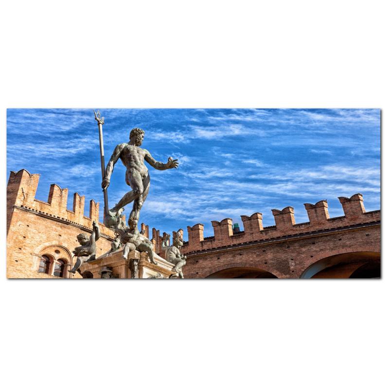 Lupia - Quadro moderno su Tela Canvas DEEP 65X143 cm, con paesaggi e localismi italiani, per casa, soggiorno, capezzale camera da letto, hotel, ufficio, BOLOGNA - NETTUNO                      del brand Lupia, categoria: Arredo e decorazioni > Quadri e Tele > Quadri cittÃ  e Localismi, disponibile su Vorreishop.