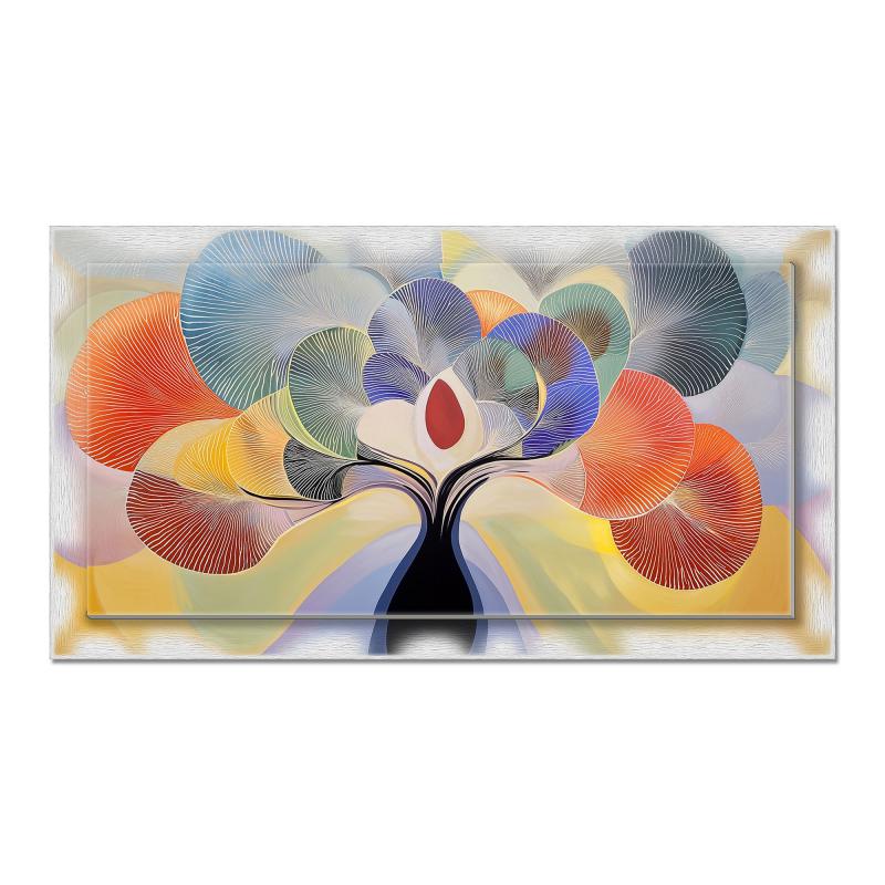 Lupia - Quadro moderno su Tela con Cornice stampata, NEWEXT 75x135 cm TREE GRAND LEAVES, stampa tela in cotone e cornice mdf, Albero della Vita, per soggiorno, camera da letto, cucina, ufficio del brand Lupia, categoria: Arredo e decorazioni > Quadri e Tele > Quadri su tela, disponibile su Vorreishop.