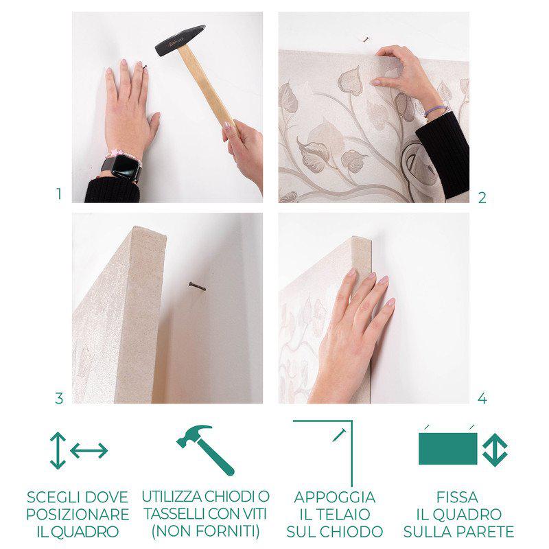 Quadro su tela ARTE 100X100 cm MODERN DANCE del brand Lupia, categoria: Arredo e decorazioni > Quadri e Tele > Quadri bianco e nero, disponibile su Vorreishop.
