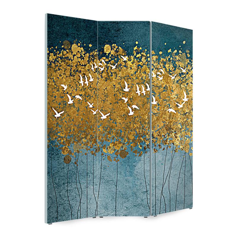 Lupia - Separe' per interni, Divisorio 135,6 x H 176 x P 3,1 cm FLYING TREES paravento 3 Ante in legno con Tele stampate fronte retro Soggetto unico del brand Lupia, categoria: Complementi d'arredo > Paraventi e separè > Paraventi decorativi bifacciali, disponibile su Vorreishop.