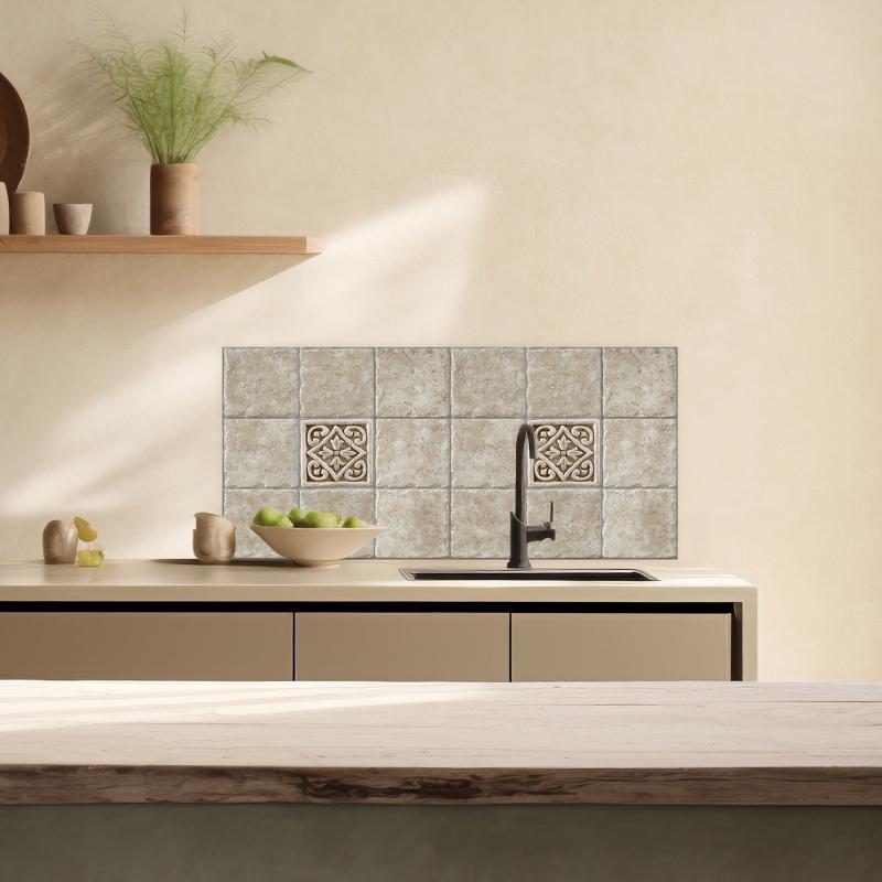 Lupia Pannello Paraschizzi Schienale Cucina con decorazione stampata, in Alluminio composito, Facile da applicare, Lavabile Ignifugo Resistente all'Acqua - brand Lupia, categoria: Arredo e decorazioni > Decorazioni da parete > Pannelli retro Cucina, disponibile su Vorreishop.