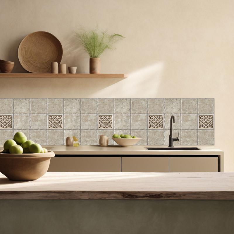 Lupia Pannello Paraschizzi Schienale Cucina con decorazione stampata, in Alluminio composito, Facile da applicare, Lavabile Ignifugo Resistente all'Acqua - brand Lupia, categoria: Arredo e decorazioni > Decorazioni da parete > Pannelli retro Cucina, disponibile su Vorreishop.